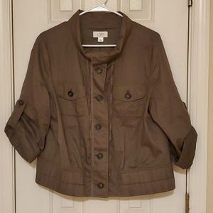 🧞‍♀️LOFT ANN TAYLOR Shirt weight jacket, size XL